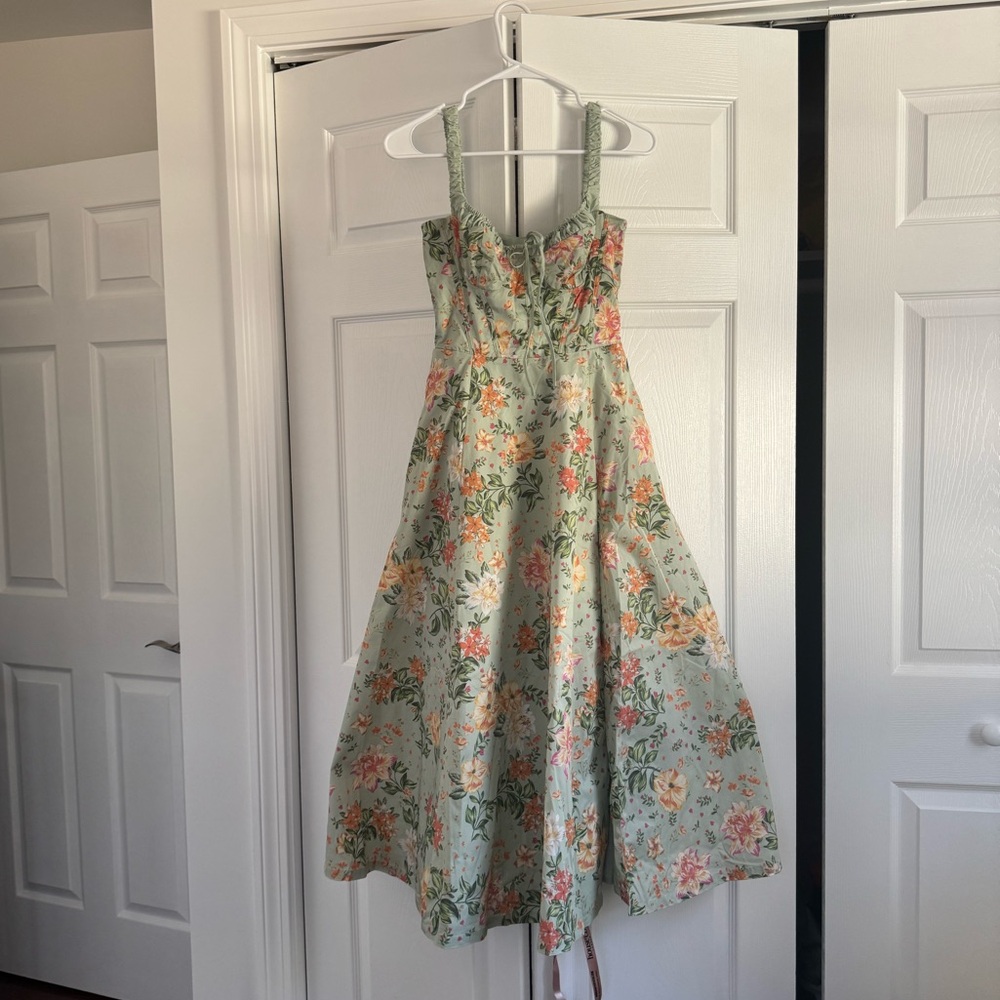 House of CB Sabrina dress, size small, regular a/c bust